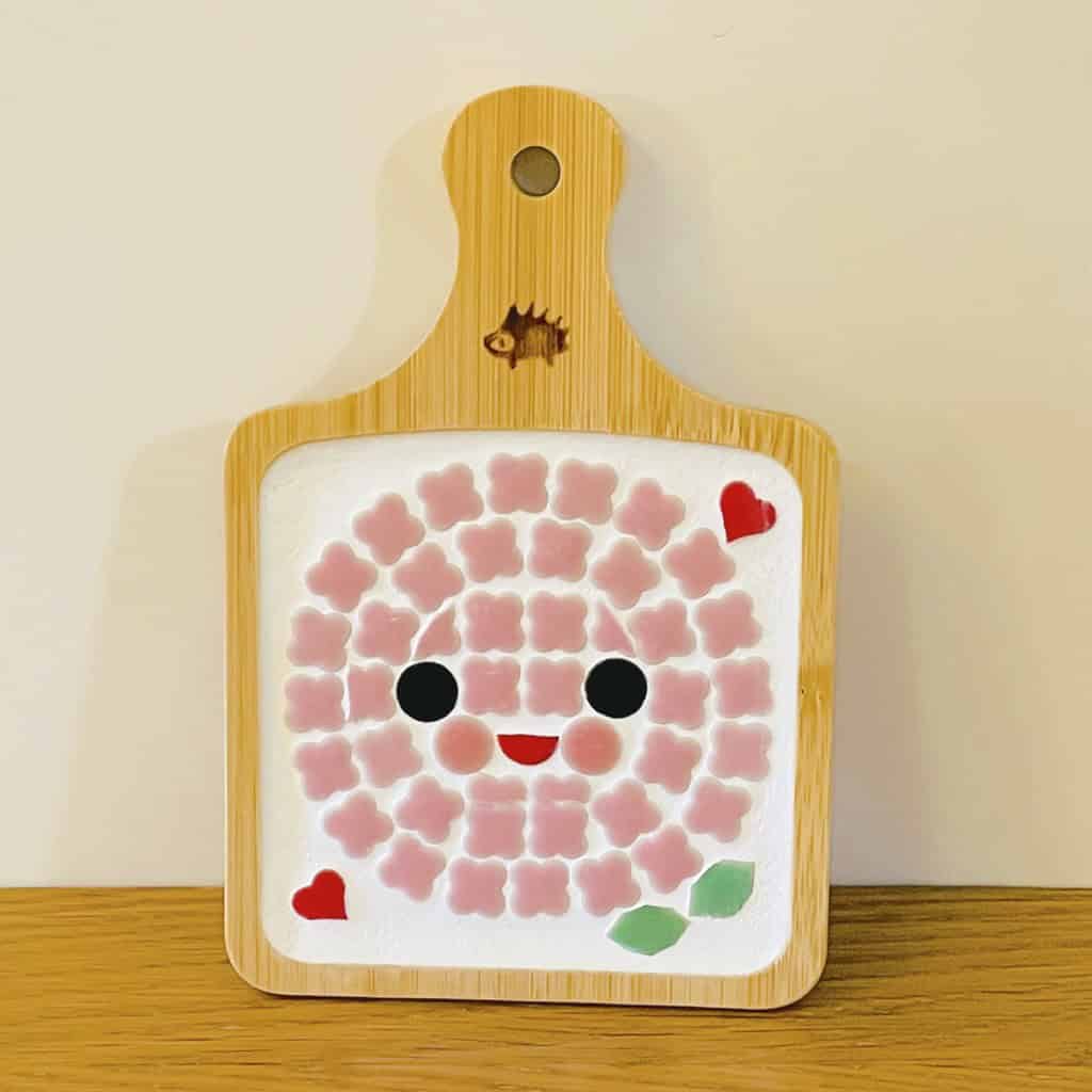 Chobo 北歐風美濃燒馬賽克手柄隔熱墊