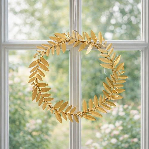 志成販売 shesay 南天果葉片花環裝飾